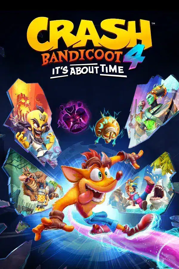 Crash Bandicoot 4: It’s About Time — rasmiy poster