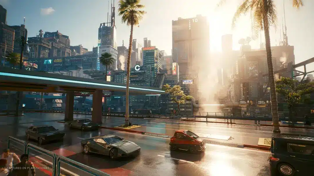 Cyberpunk 2077 — PS5 nashrining rasmiy Night City tasviri