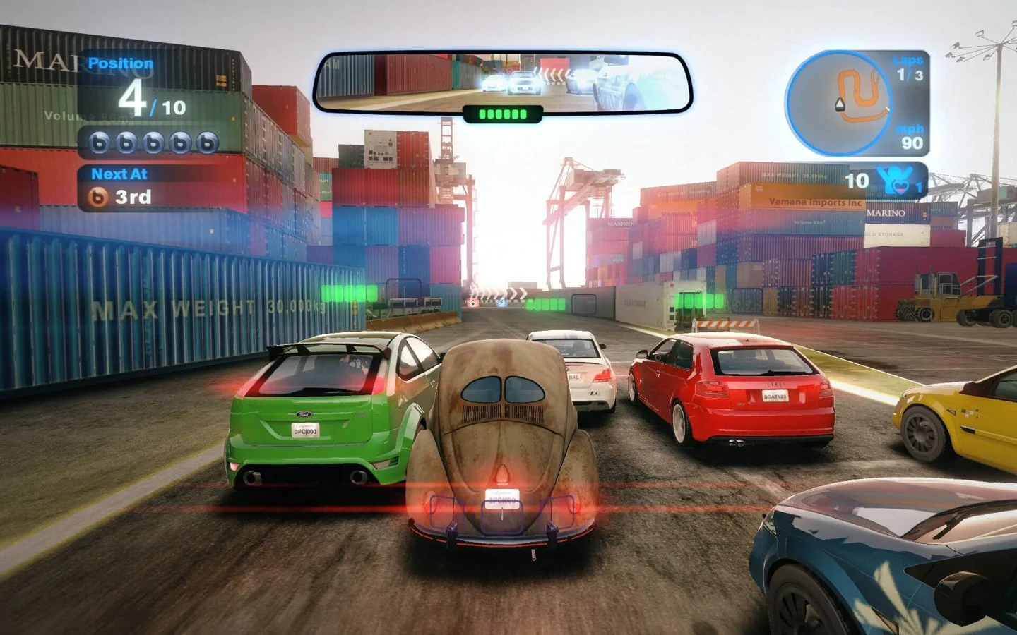 Blur (2010) — port hududidagi poyga