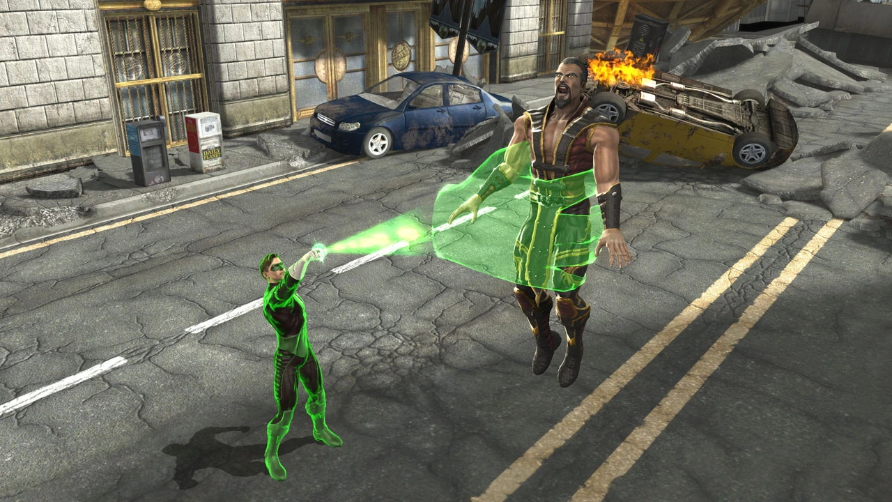 MK vs. DC Universe — Green Lantern va Jax
