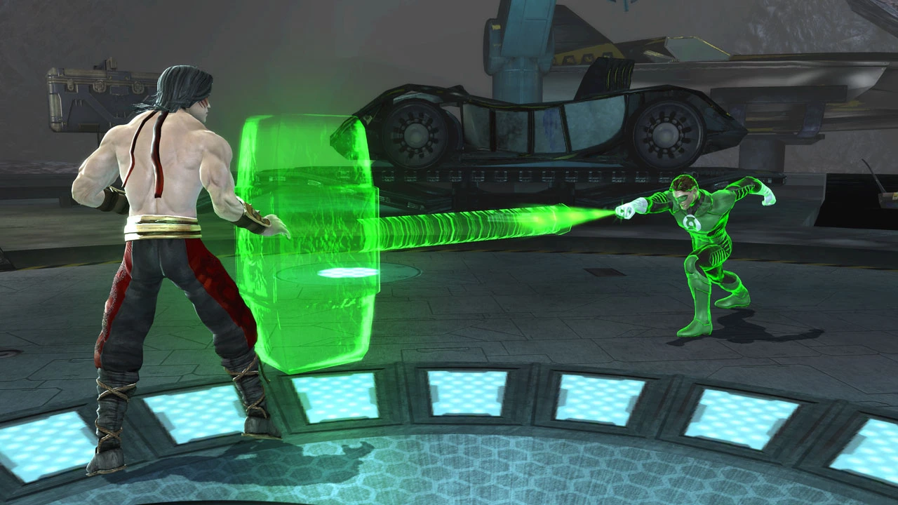 MK vs. DC Universe — Green Lantern va Liu Kang