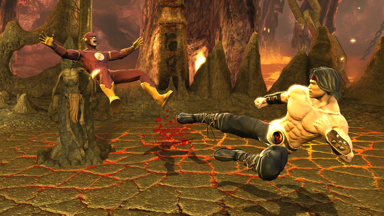 MK vs. DC Universe — Sonya va Liu Kang