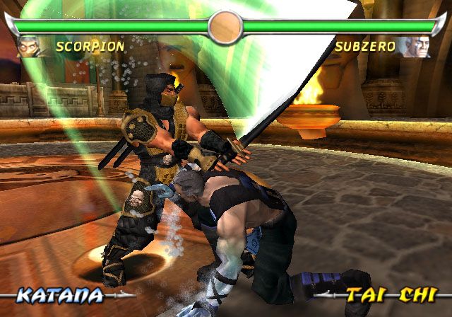 Scorpion va Sub-Zero: qilichli jang