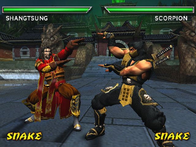 Shang Tsung va Scorpion: jang uslublari