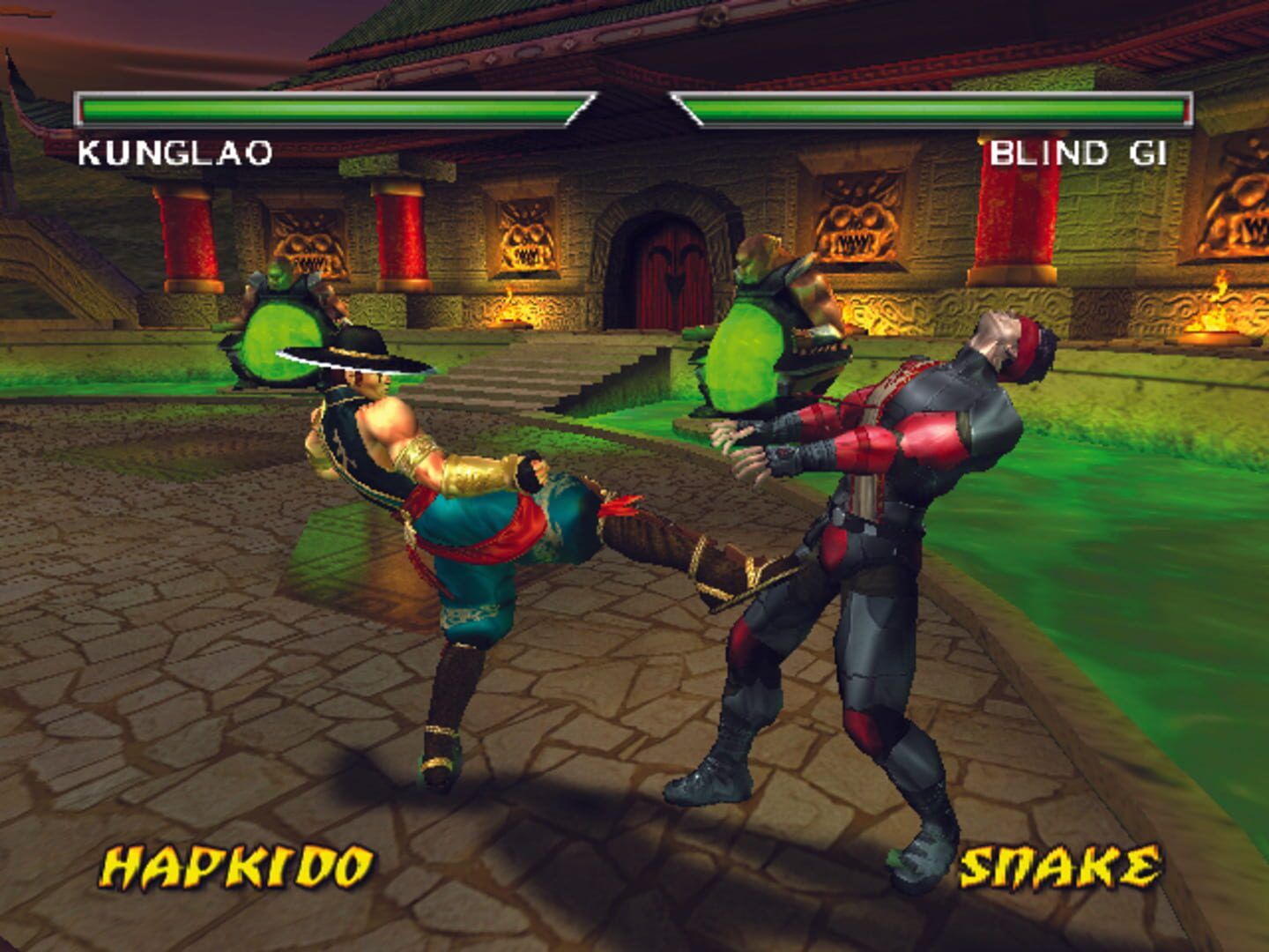Kung Lao va Reptile jangi