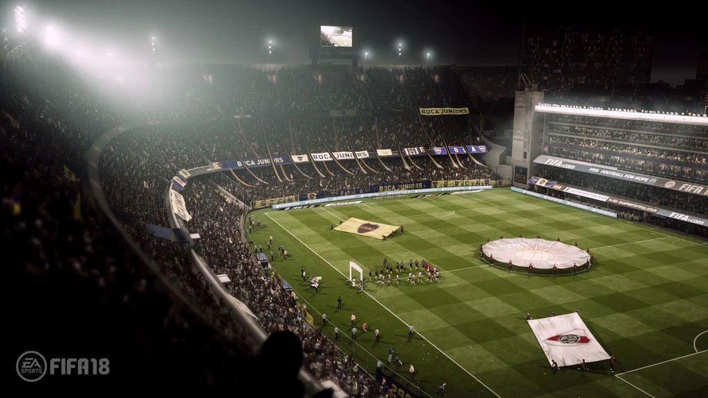 FIFA 18 — kechki stadion yoritishi