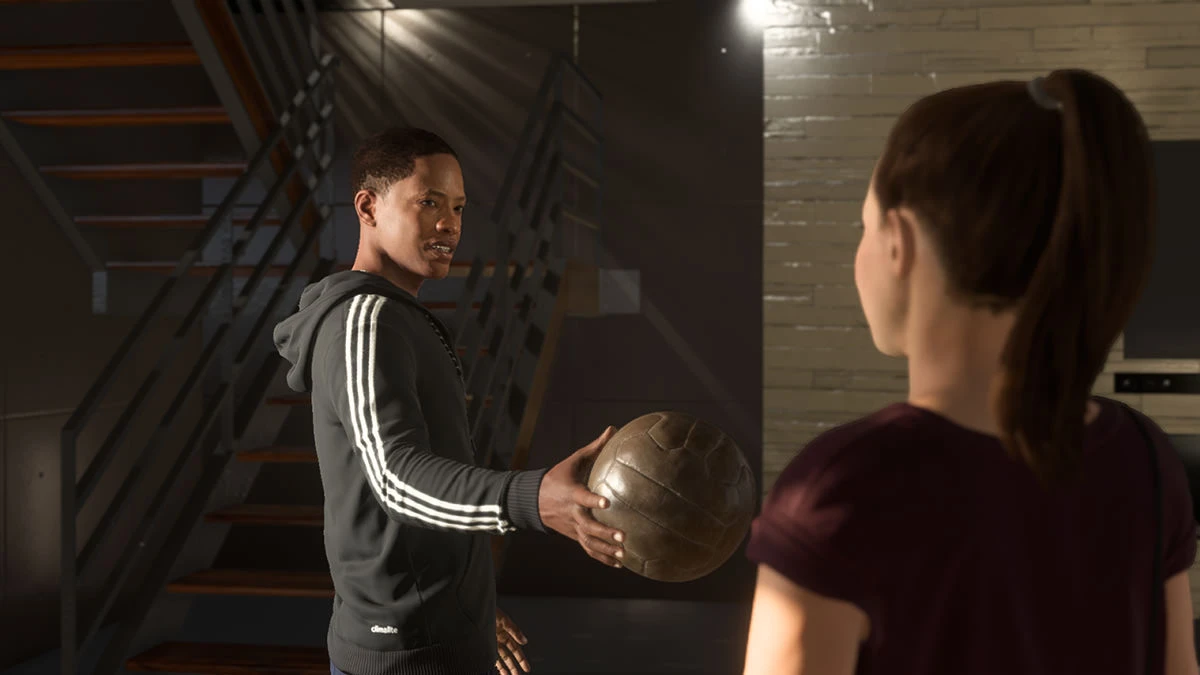 FIFA 18: Hunter Returns — maydon tashqarisidagi hikoya sahnasi