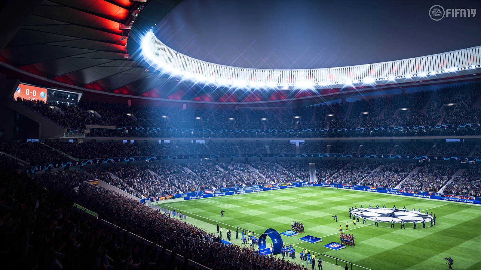 FIFA 19 — stadionning kechki yoritishi