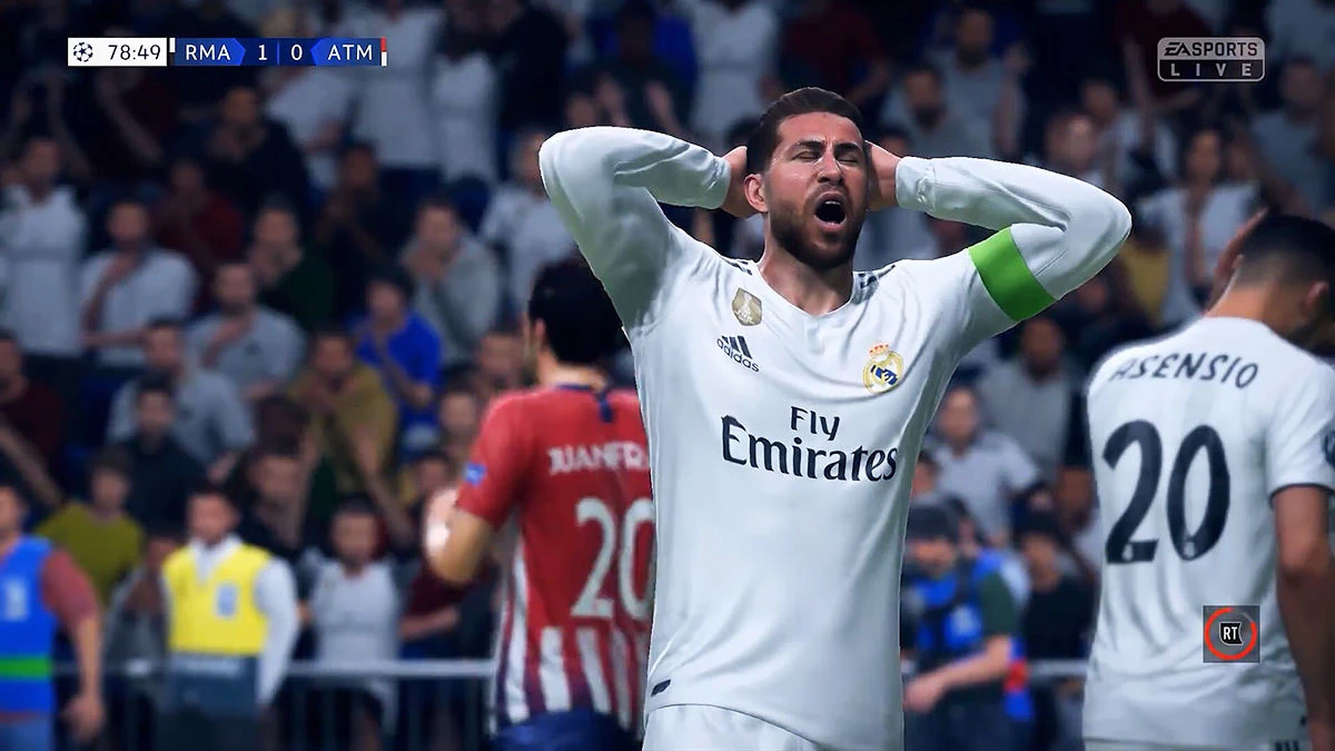 FIFA 19 — Ramos va gol nishonlash animatsiyasi