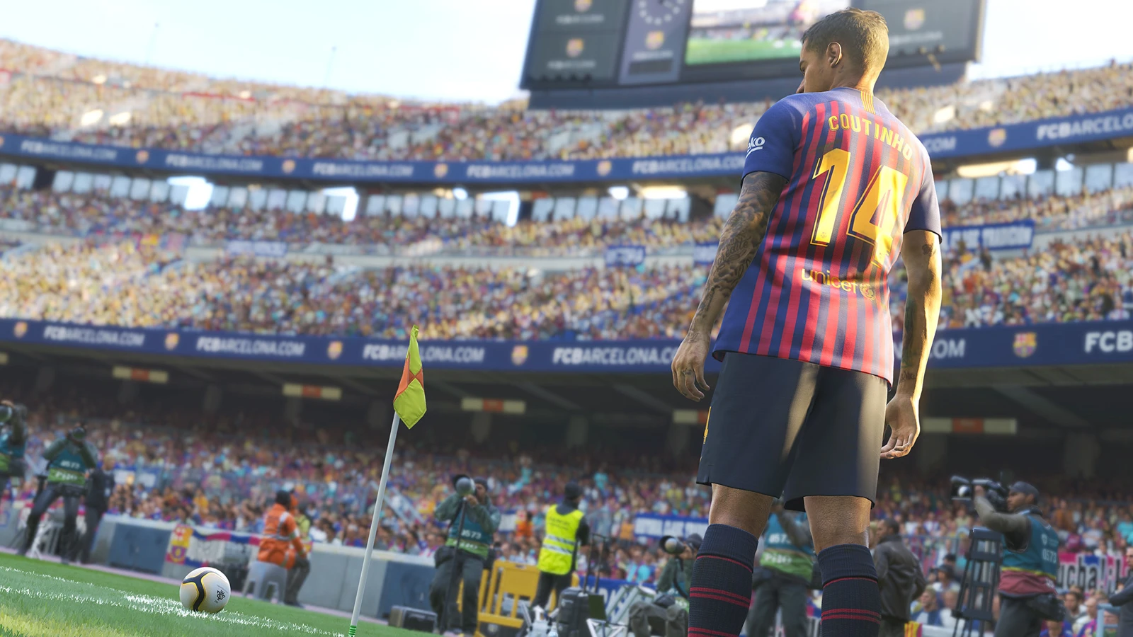 PES 2019 (PC) — Coutinho, libos va quyosh yoritishi