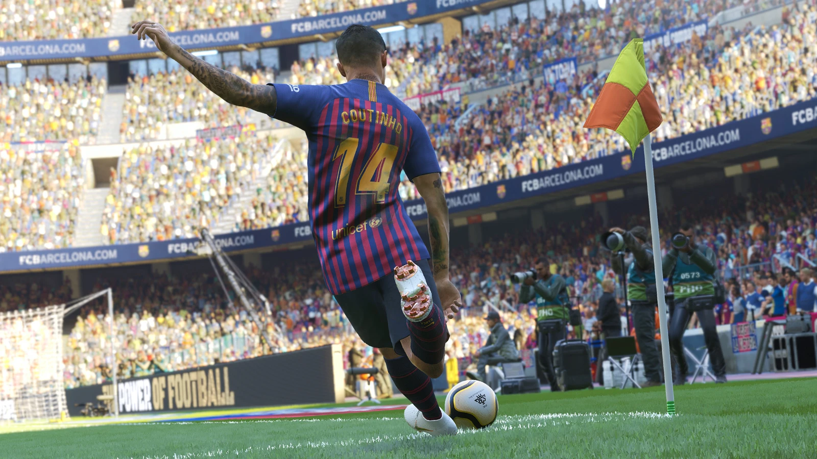 PES 2019 (PC) — burchak zarbasi rakursi