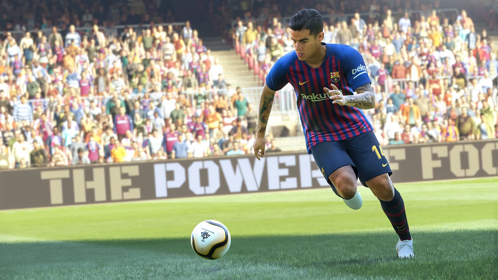 PES 2019 (PC) — to‘p bilan yugurish holati