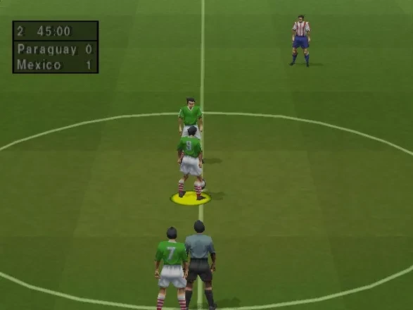 FIFA 98 (PS1) — penalti rakursi