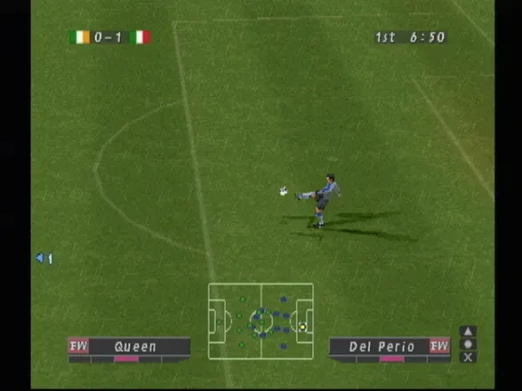 ISS Pro Evolution (PS1) — penalti va darvozabon