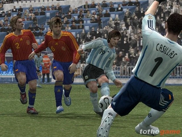 PES 6 (PS2) — takroriy lavha, 1-kadr