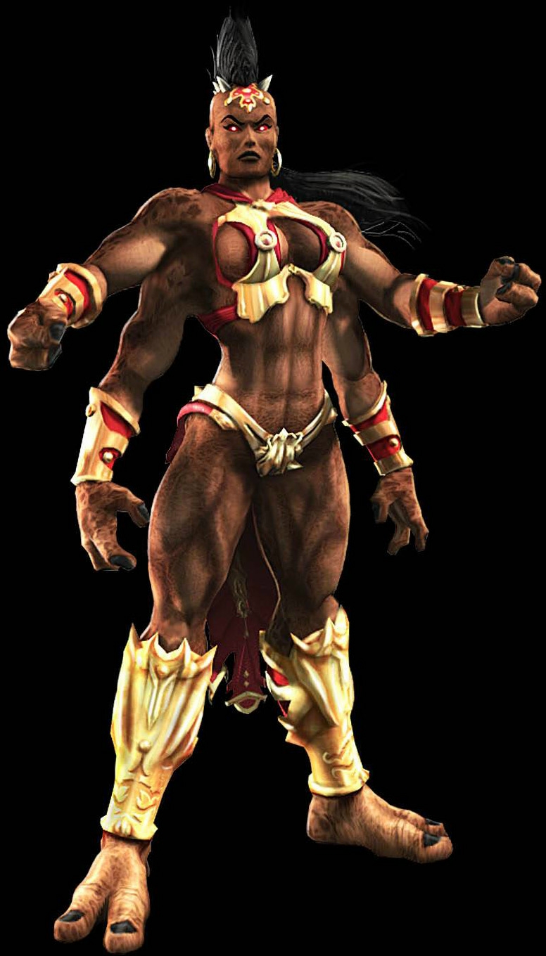 Mortal Kombat: Armageddon — Sheeva rasmiy personaj renderi