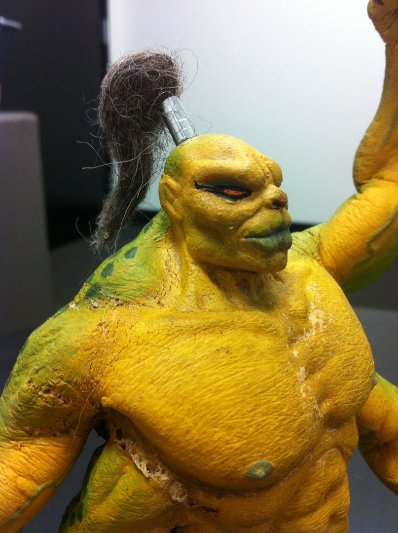 Mortal Kombat — Goro uchun yaratilgan asl stop-motion qo‘g‘irchog‘i, arxiv surati