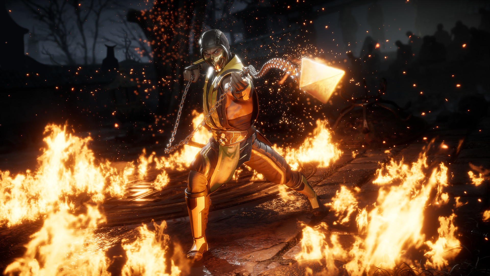 Mortal Kombat 11 — Scorpion va uning arqonli hujumi