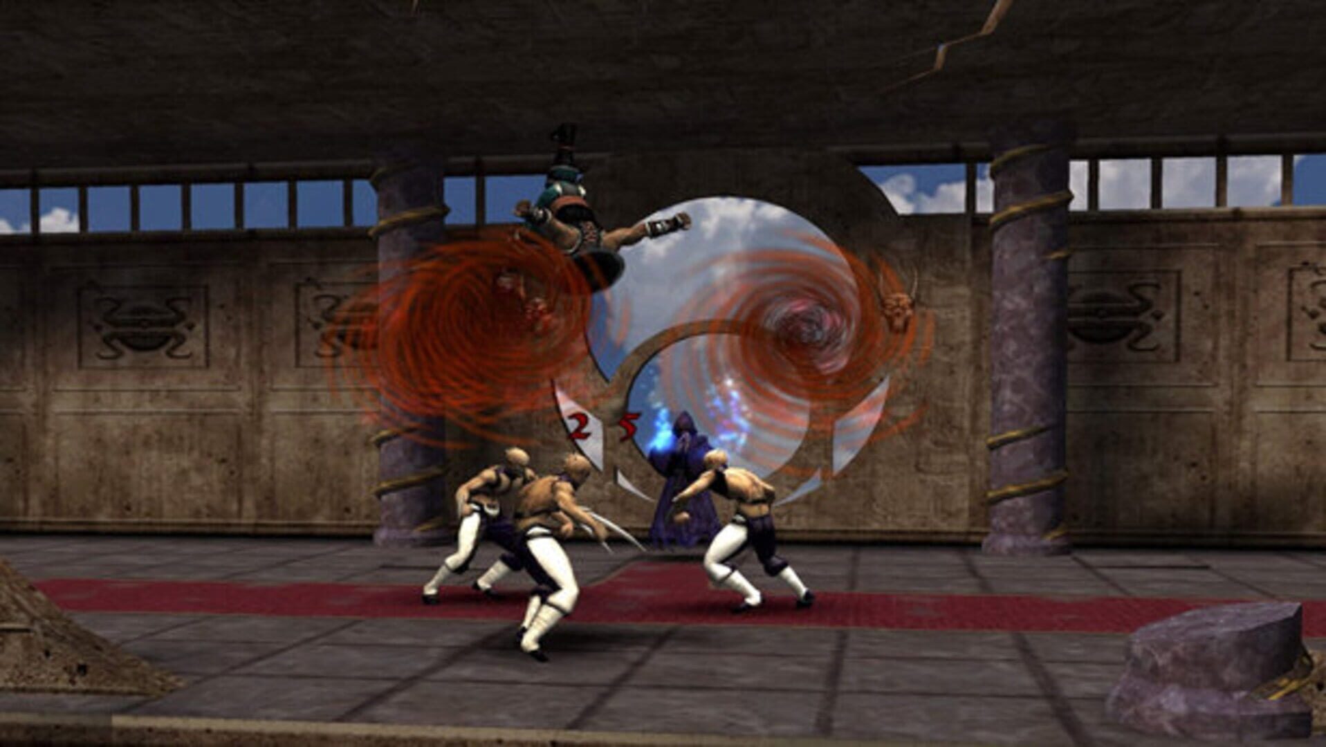 Mortal Kombat: Shaolin Monks — Liu Kang va Kung Lao birgalikdagi jang