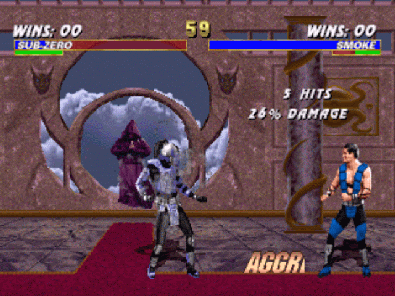Mortal Kombat Trilogy — 2D jangdan asl skrinshot