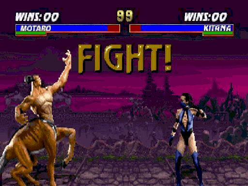 Mortal Kombat Trilogy (Nintendo 64) — Motaro va Kitana jangi