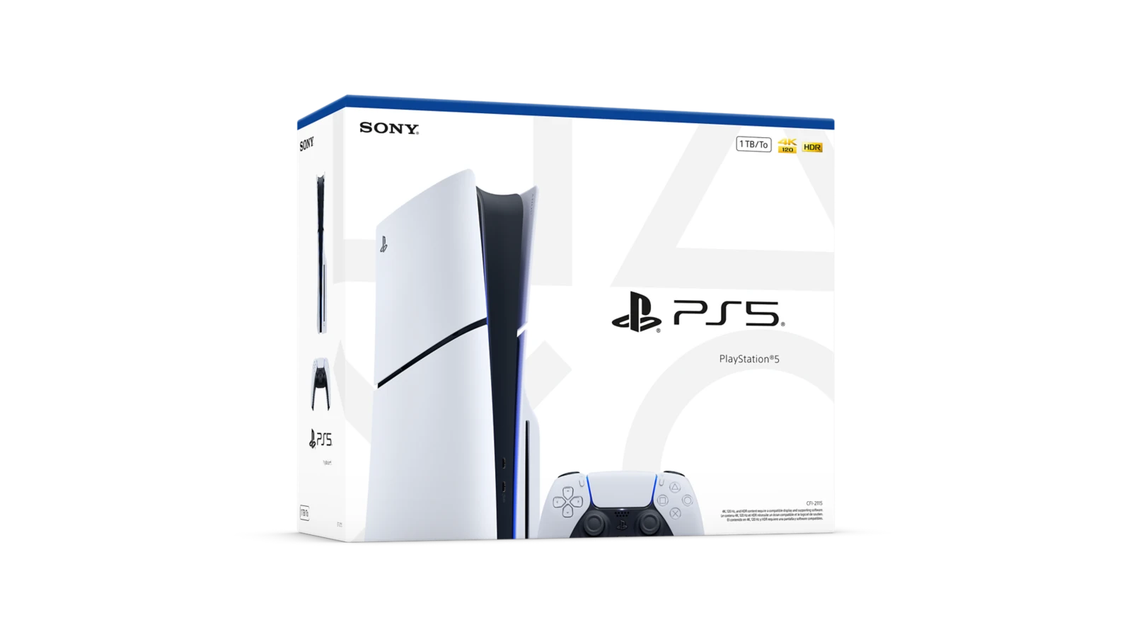 PS5 Slim CD — diskovodli model · rasmiy mahsulot surati